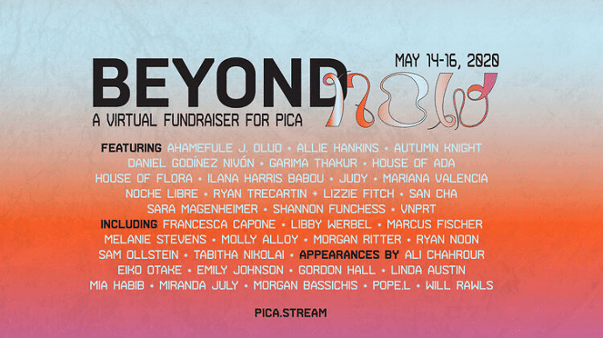 PICA Livestream Event