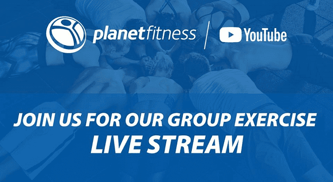 Planet Fitness Live Streaming Group Exercise Classes