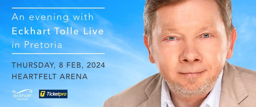 Oprah’s Spiritual Guru, Eckhart Tolle, Coming To SA!