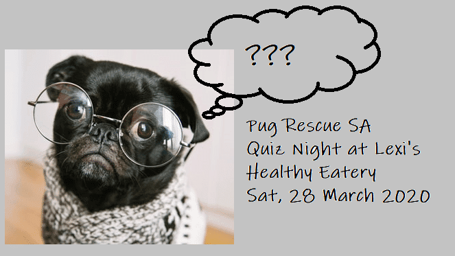 CANCELLED: Pug Rescue Quiz Night