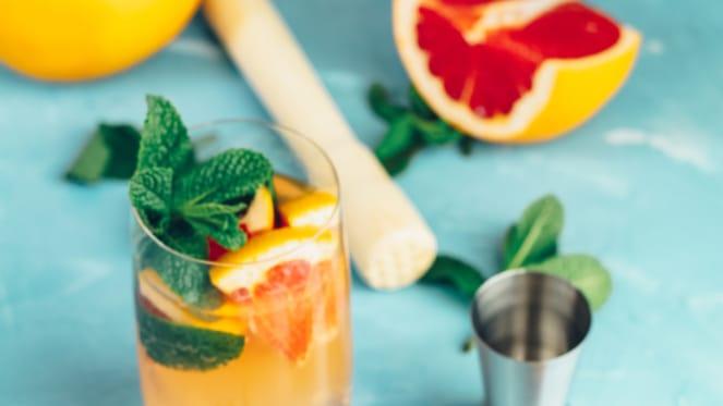 Enjoy Rum In the City Under The Sunset