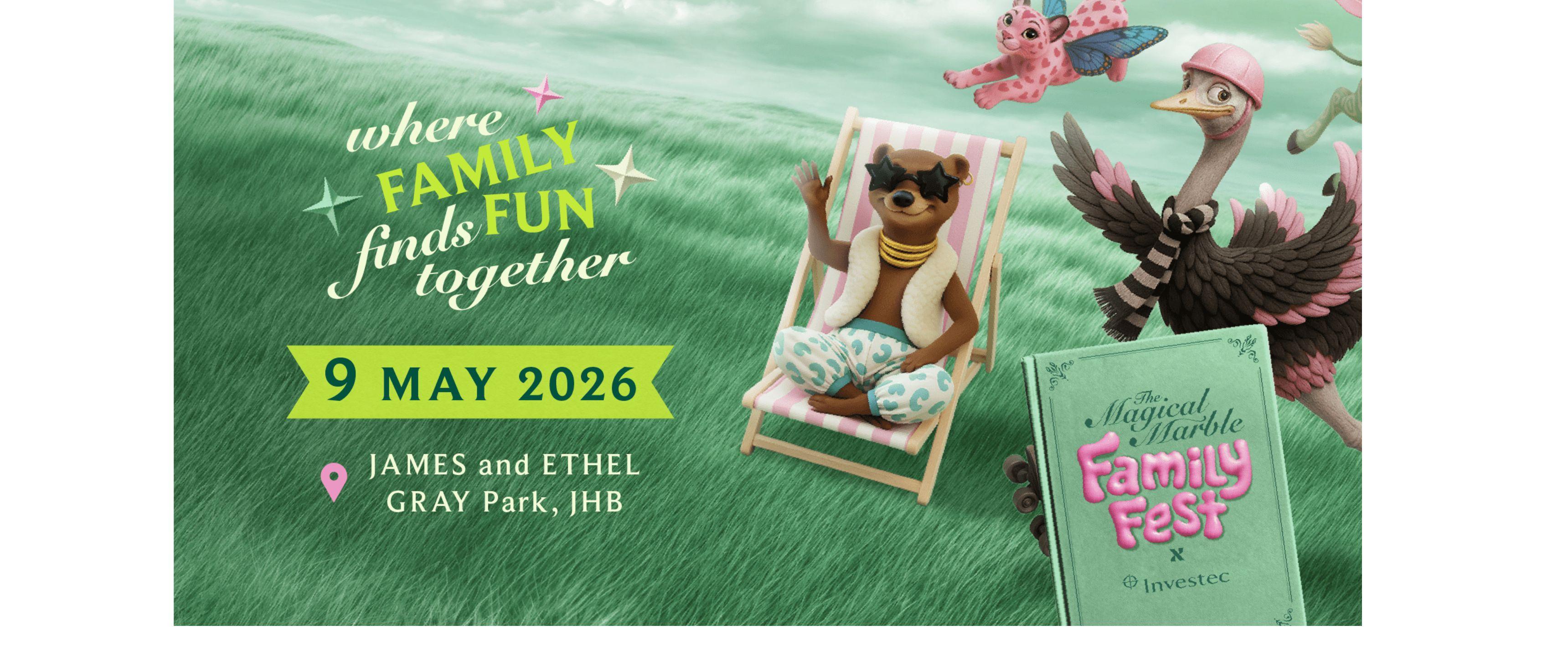 Tickets Now On Sale for The Magical Marble Family Fest!