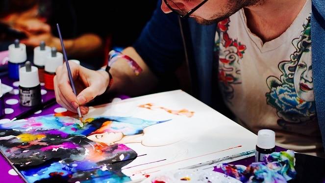 1000 Drawings Doodle Session at the Rand Club