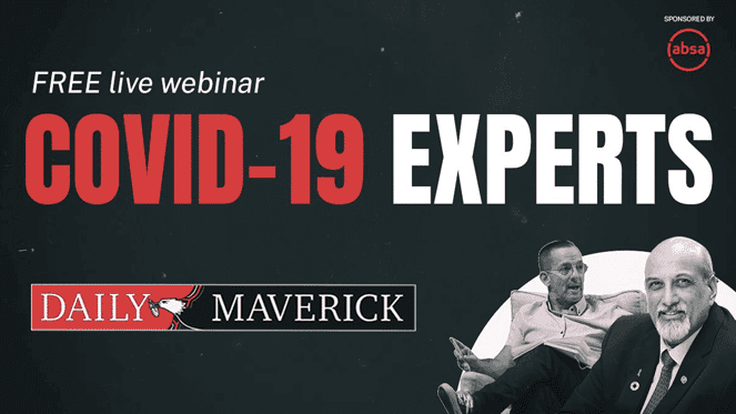 Free Webinar: Covid-19 Experts on SA's response to the pandemic