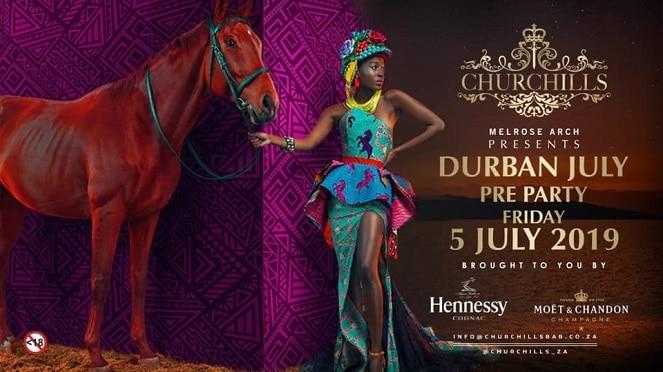 Durban July Pre-Party at Churchills Bar