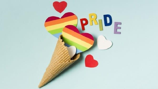 Paul's Homemade Ice Cream Celebrates Pride Month With New Rainbow Scoops