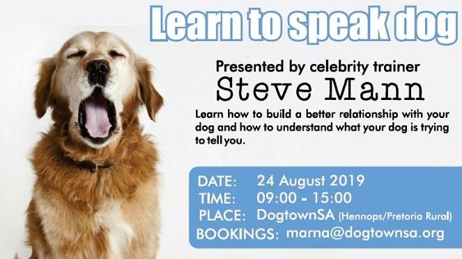 Learn To Speak Dog with Steve Mann!