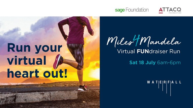 Miles4Mandela Virtual Fundraiser Run