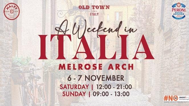 Enjoy A Weekend In Italia at Old Town Italy Melrose Arch!