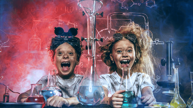 Science Experiments with the Kids