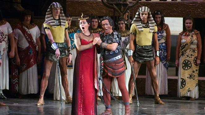 Verdi's "Aida" Abridged At Nelson Mandela Square