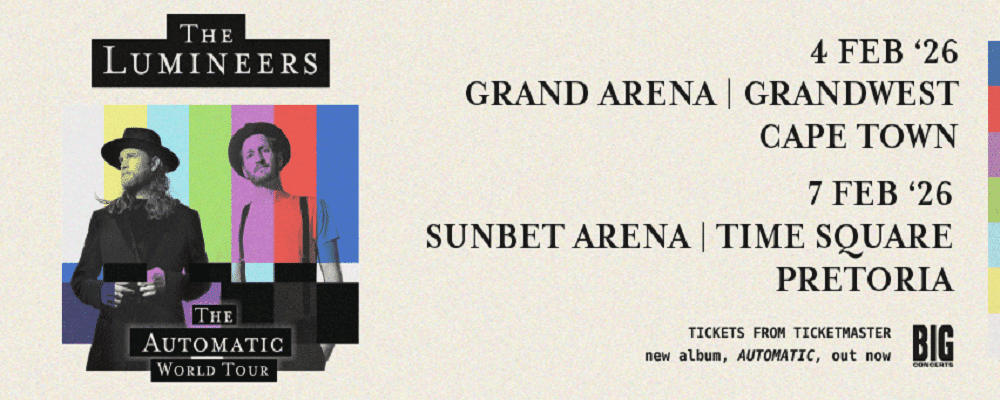 The Lumineers Are Heading To South Africa!