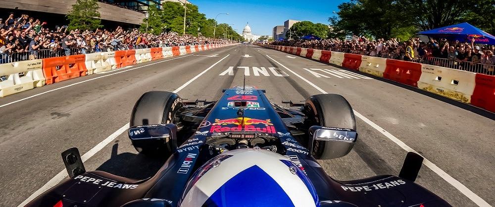 Buckle Up For The Oracle Red Bull Racing RB7 Formula 1 Showrun!