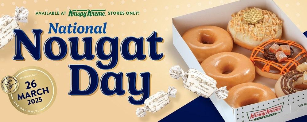 KRISPY KREME® Celebrates National Nougat Day with Irresistible Offer