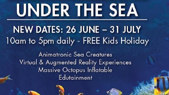 Under the Sea Holiday Free Edutainment at Cradlestone Mall
