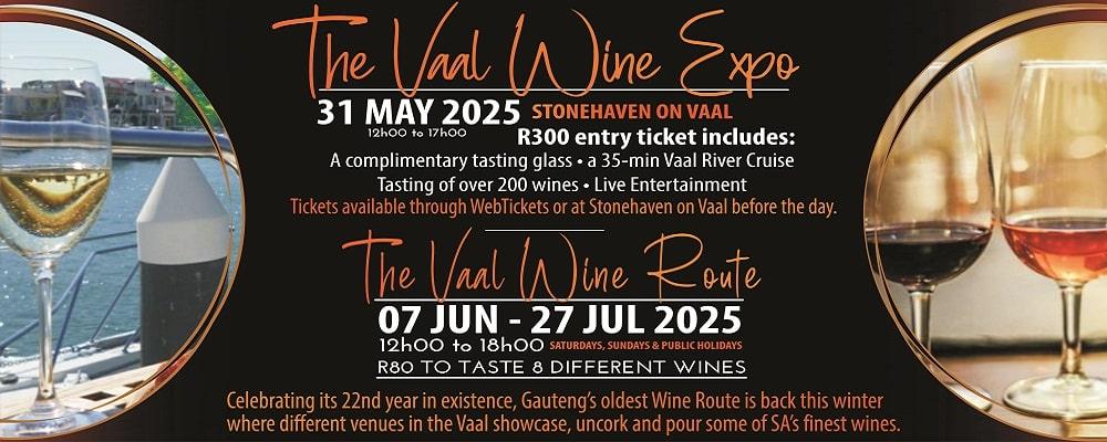 The Vaal River Meander Wine Route Is Back!